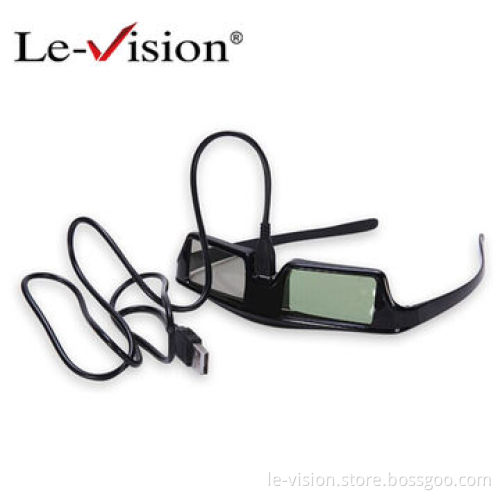 RF Active Shutter Glasses for RF Signal ProjectorNew
